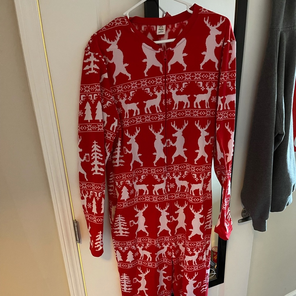 M Red Christmas Onesie